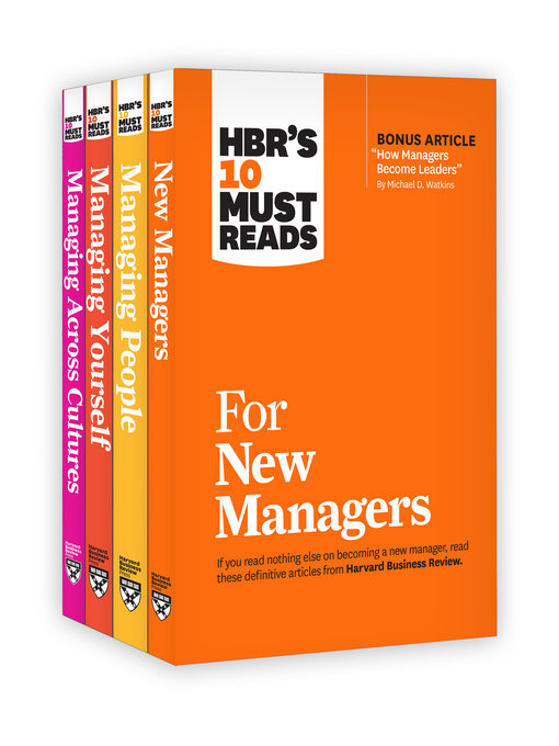 Title details for HBR's 10 Must Reads for New Managers Collection by Harvard Business Review - Available